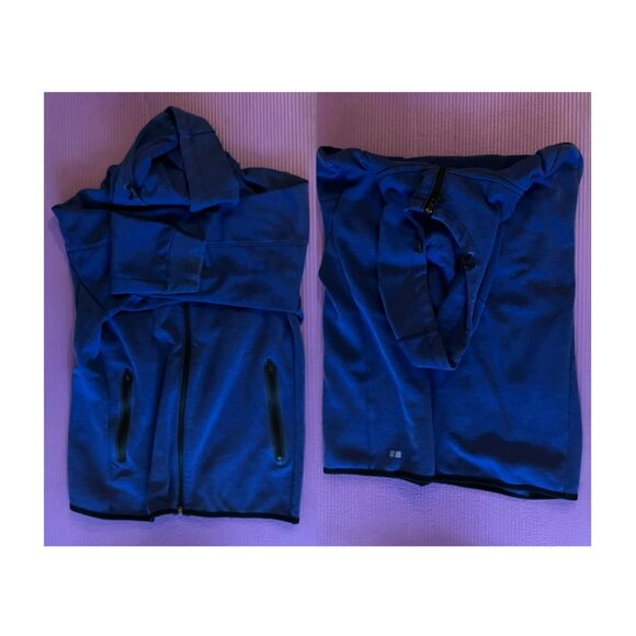 Rarely Used Uniqlo Polyester Training Full Zip Hoodie - Picture 1 of 1